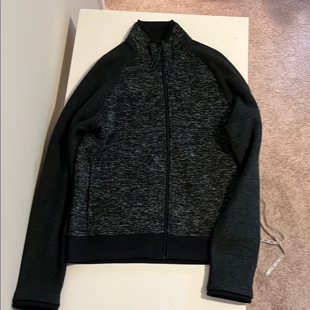 Saks Fifth Avenue Black Textured Outerwear